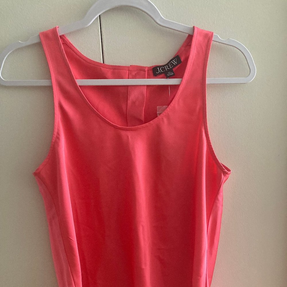 J. Crew sleeveless shell top in everyday crepe